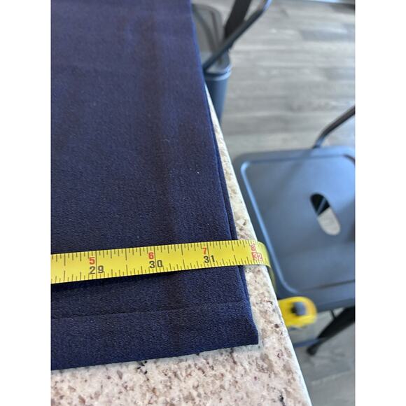 ELIZA J Womens Ruffle Halter Neck Jumpsuit Size 8 Navy NWT - Picture 14 of 14